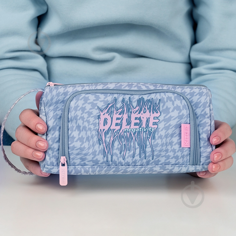 Пенал 2700-3 KITE сірий - фото 5