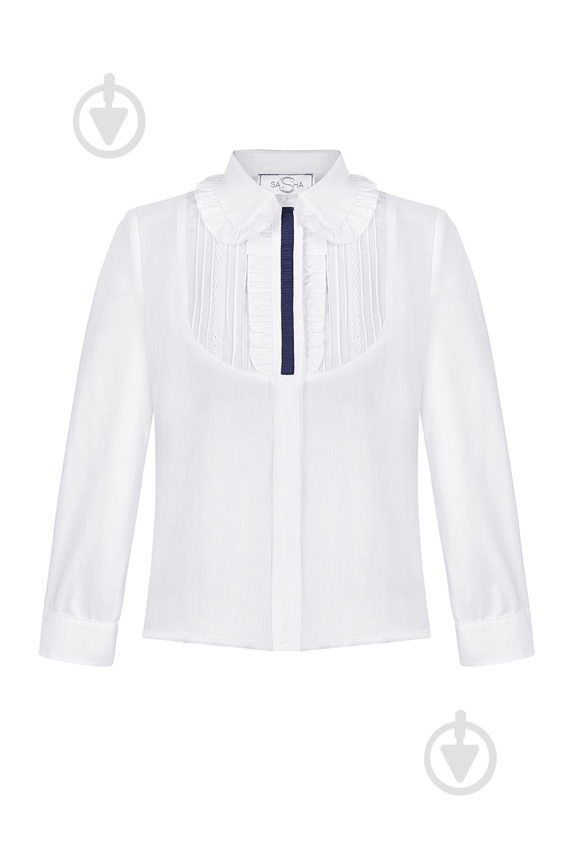 Блуза Sasha р.146 белый 3926 - фото 1