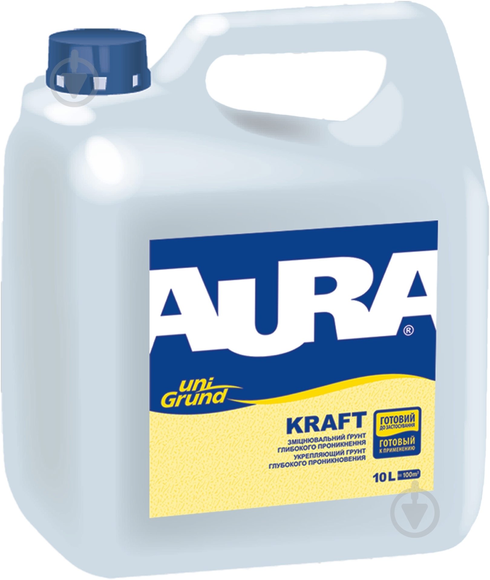 Ґрунтовка глибокопроникна Aura® UniGrund Kraft 10 л - фото 1