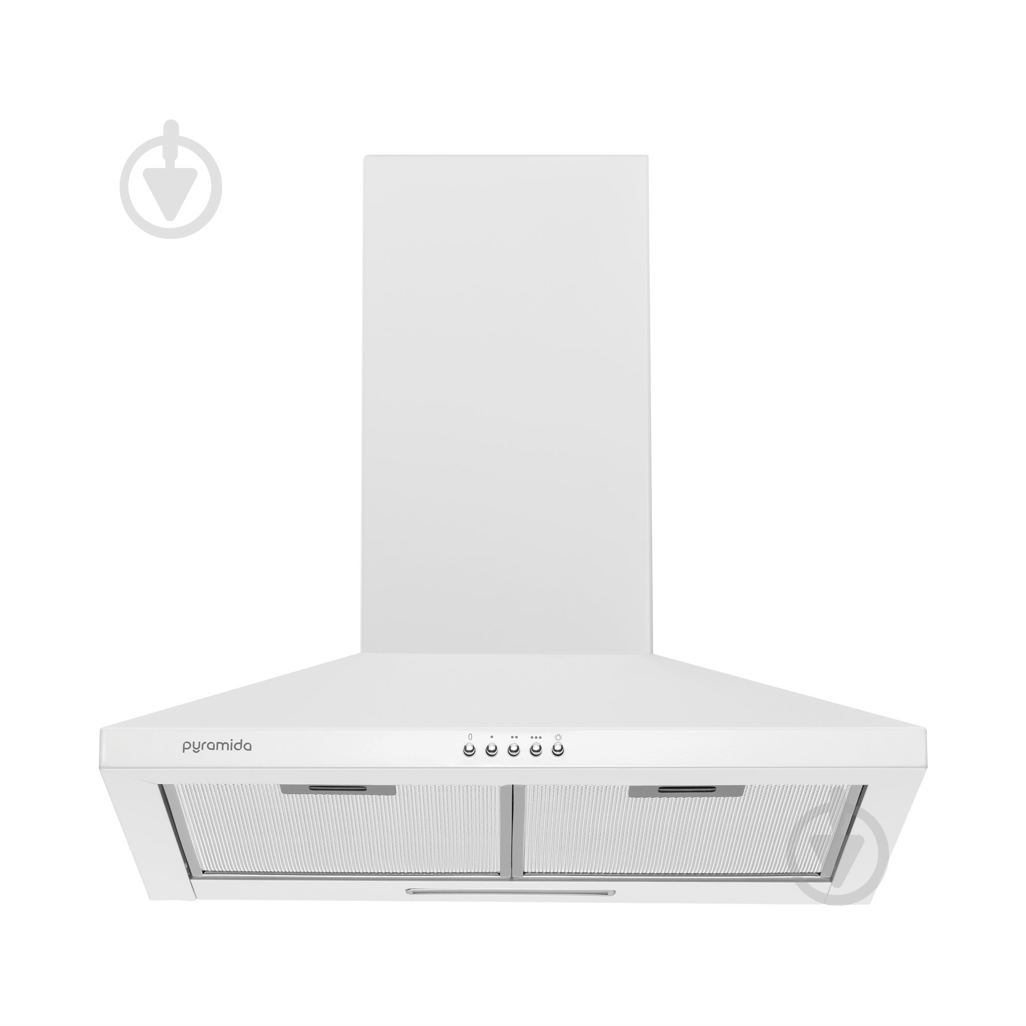 Витяжка Pyramida KX 60 (750) B WH - фото 2