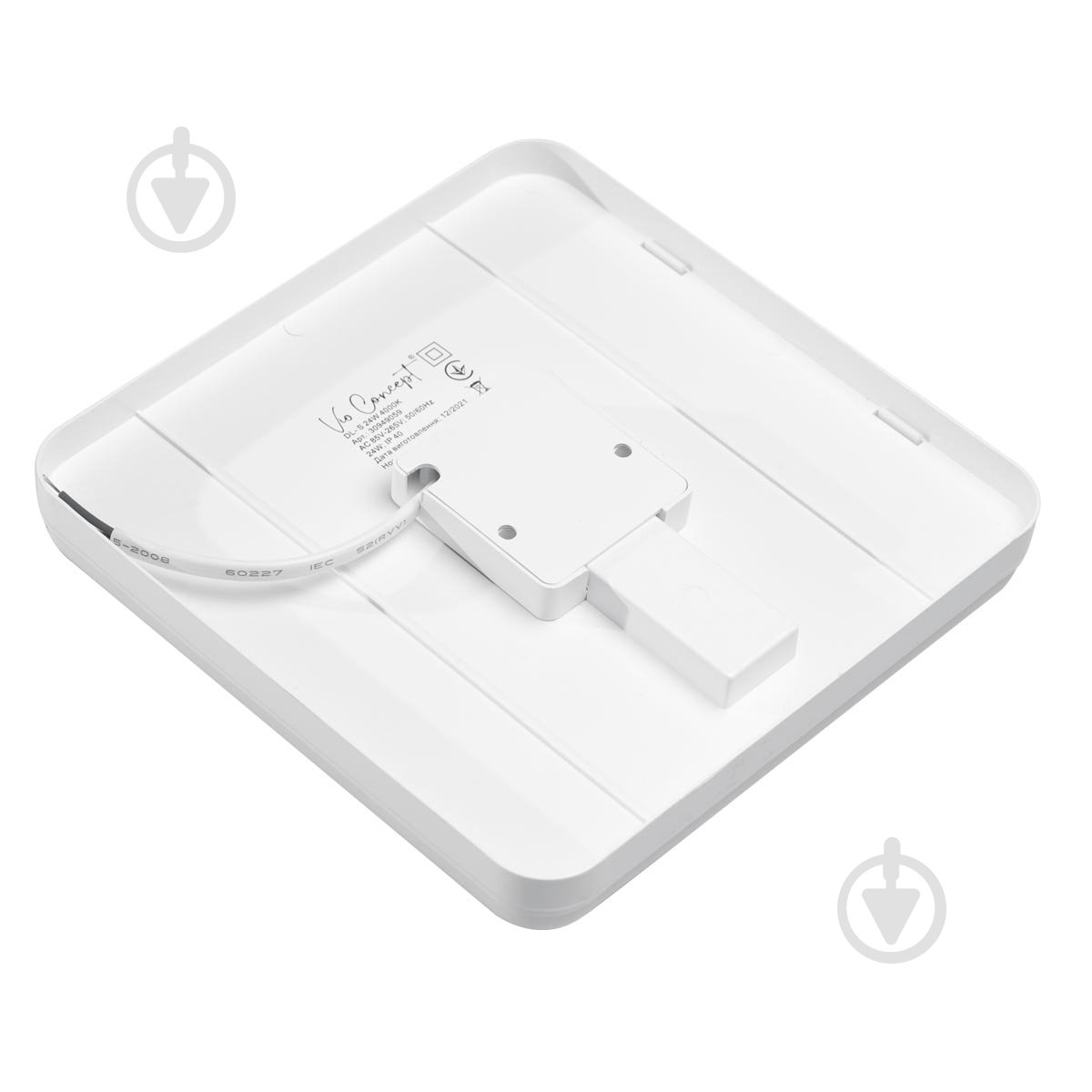 Світильник світлодіодний Vio Concept United DL-S 24 Вт білий матовий 4000 К - фото 4 Світильник світлодіодний Vio Concept United DL-S 24 Вт білий матовий 4000 К - фото 4