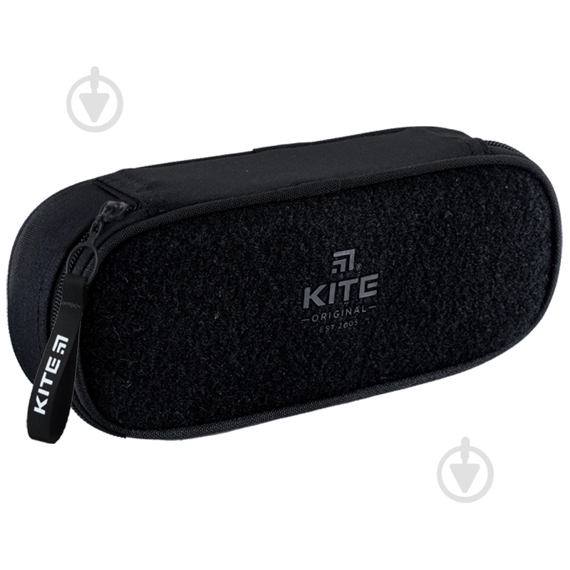 Пенал 599 Velcro KITE черный - фото 3