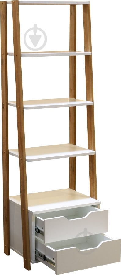 Полка Бордо 520x1650 мм белый/дуб тахо - фото 3