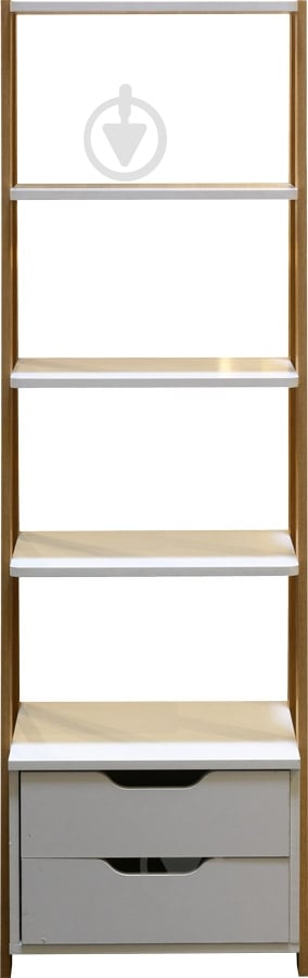 Полка Бордо 520x1650 мм белый/дуб тахо - фото 2