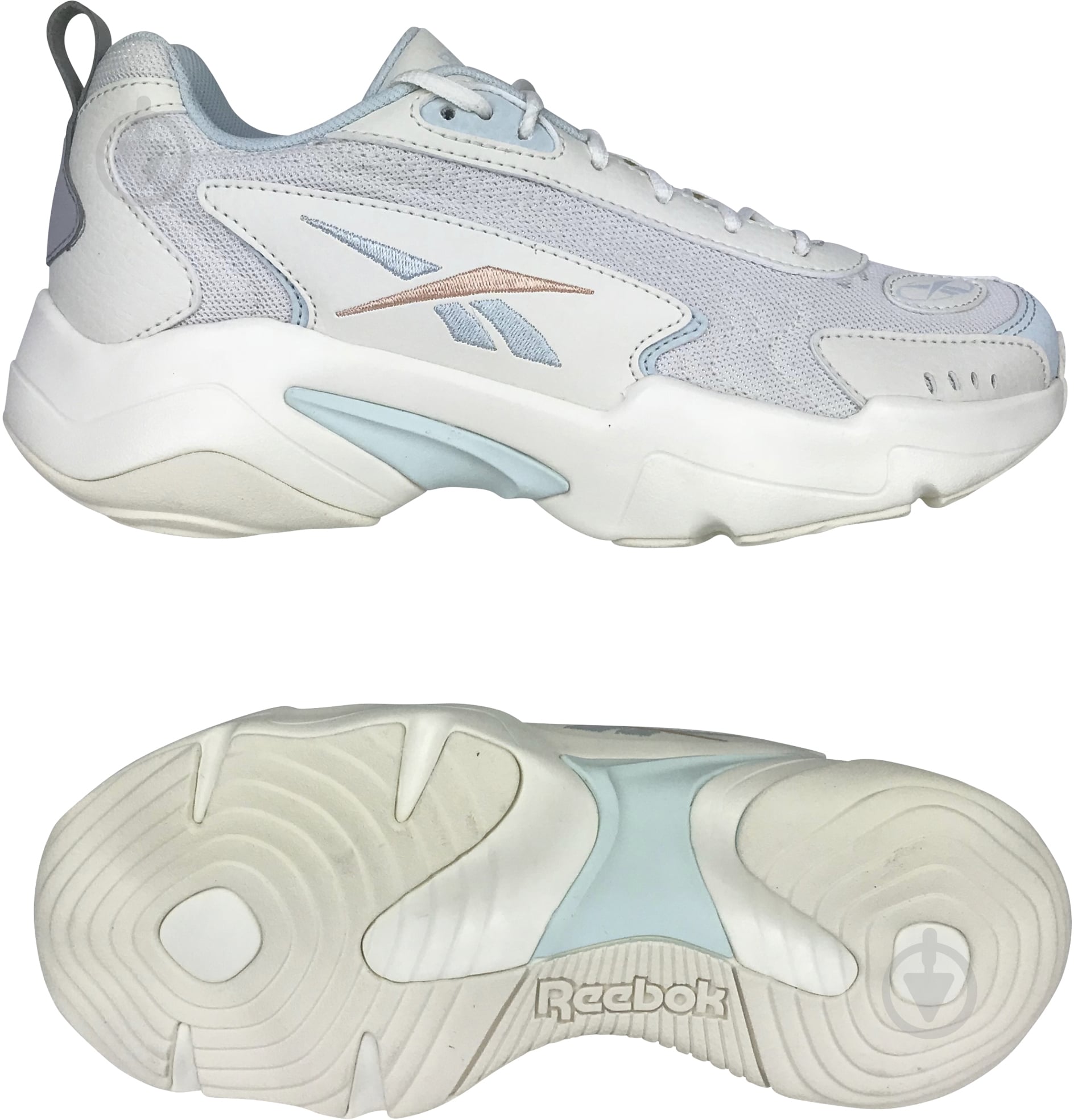 Кроссовки женские демисезонные Reebok REEBOK VECTOR RUNNER FY6516 р.39 белые - фото 4