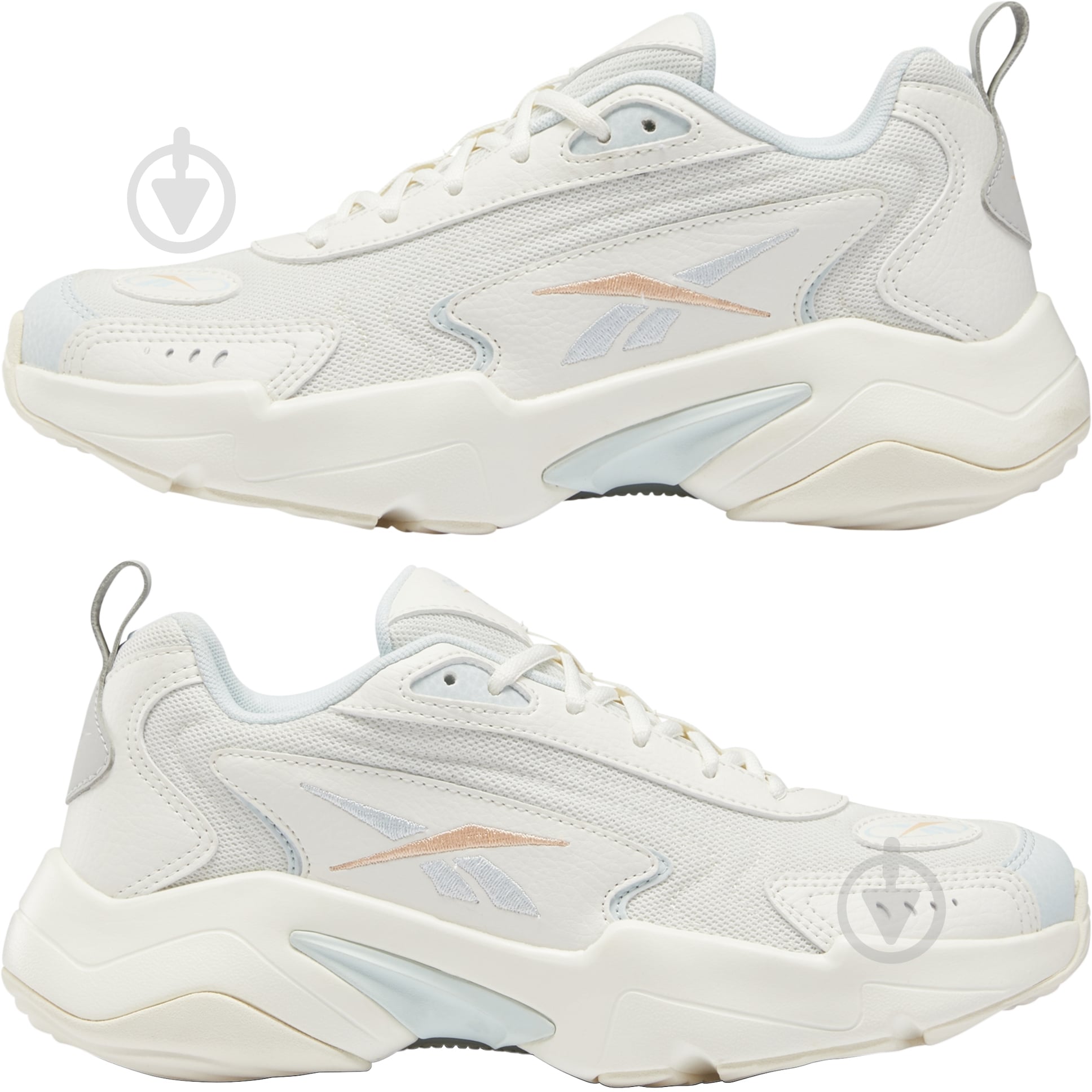 Кроссовки женские демисезонные Reebok REEBOK VECTOR RUNNER FY6516 р.39 белые - фото 3