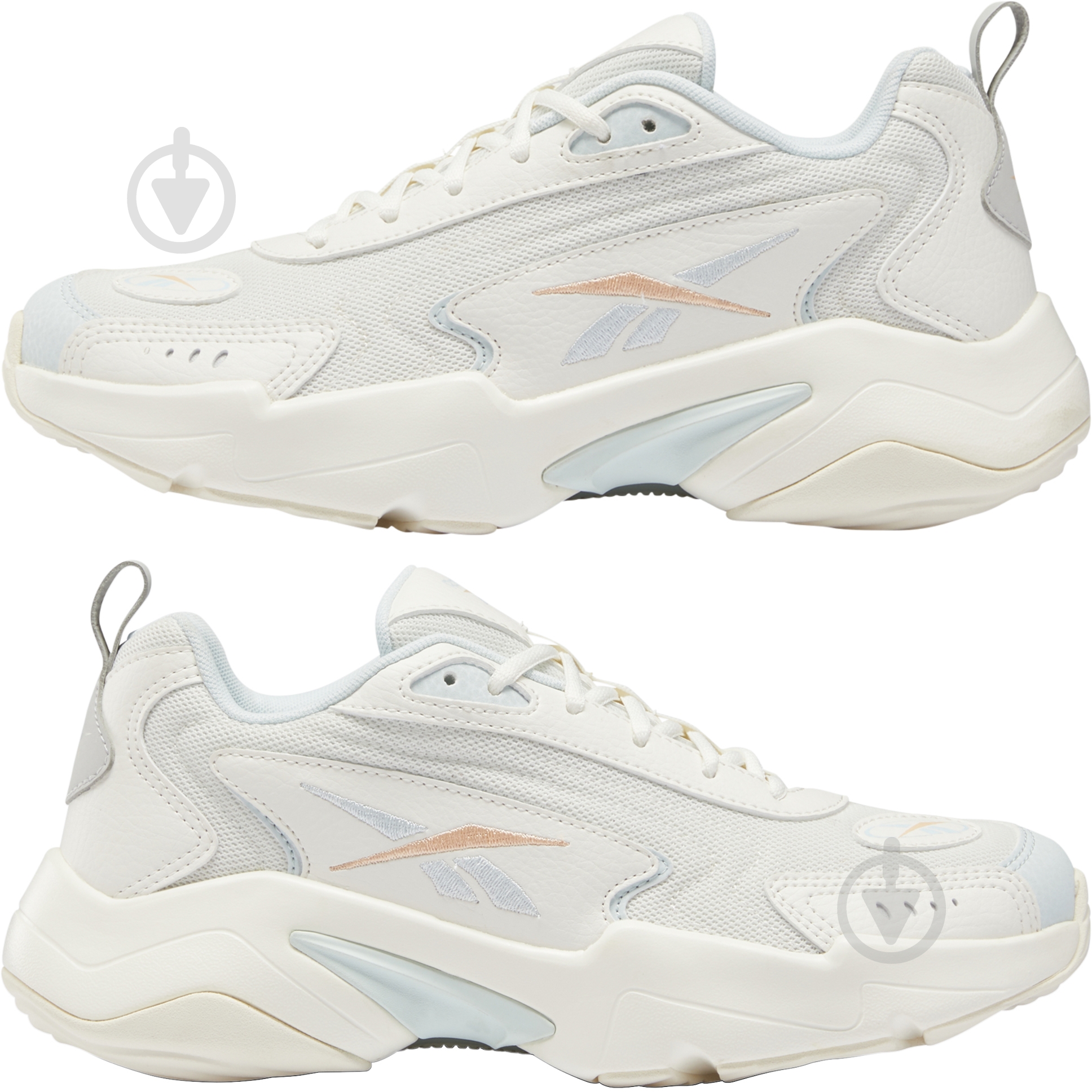 Кроссовки женские демисезонные Reebok REEBOK VECTOR RUNNER FY6516 р.40 белые - фото 3