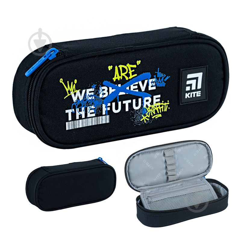 Пенал 599-9 KITE черный - фото 1