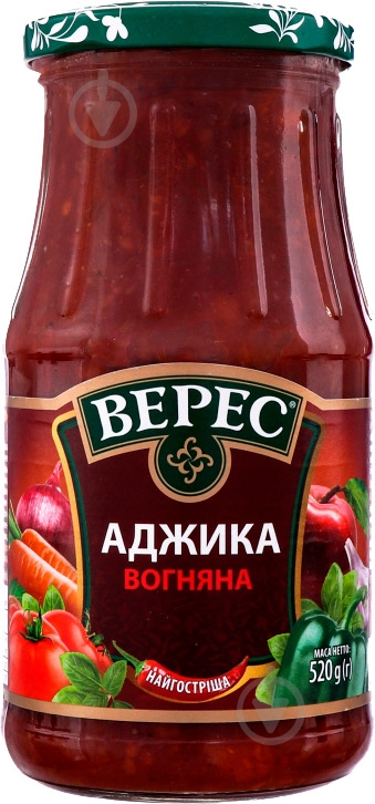 Аджика Верес огненная 520 г - фото 1 Аджика Верес огненная 520 г - фото 1