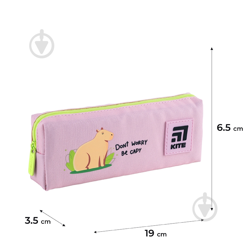 Пенал 642-1 KITE розовый - фото 2