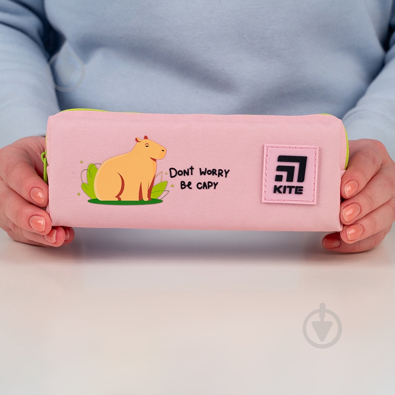 Пенал 642-1 KITE розовый - фото 5
