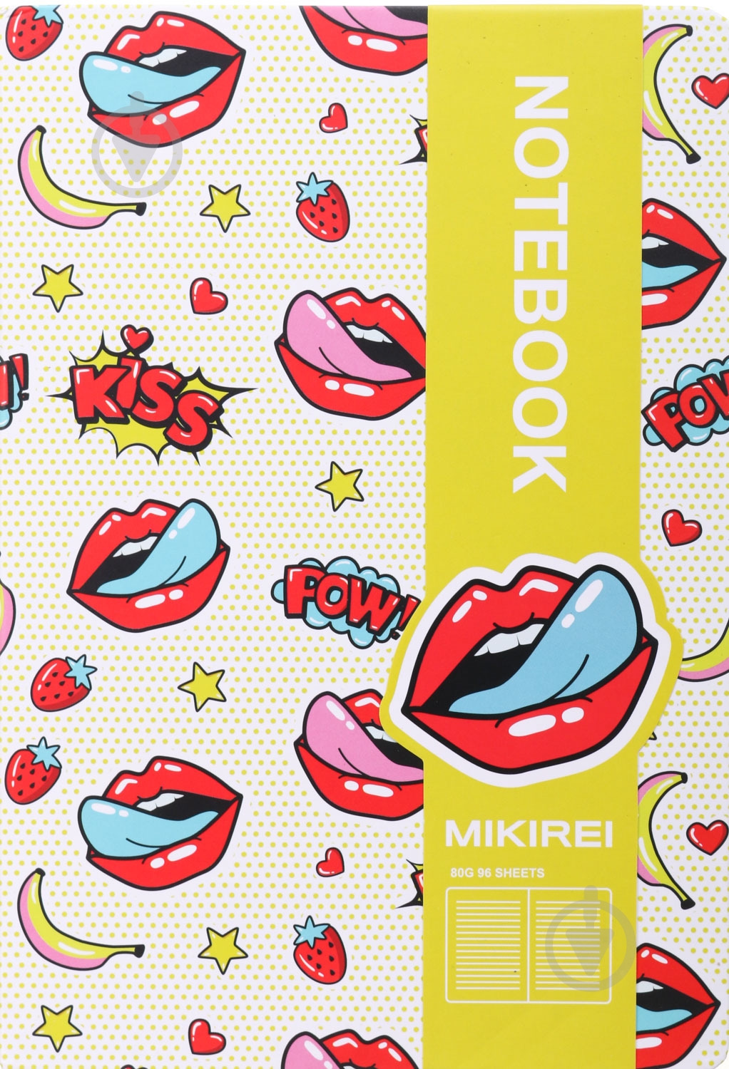 Блокнот LIPS 14,5х21 см Mikirei - фото 1 Блокнот LIPS 14,5х21 см Mikirei - фото 1