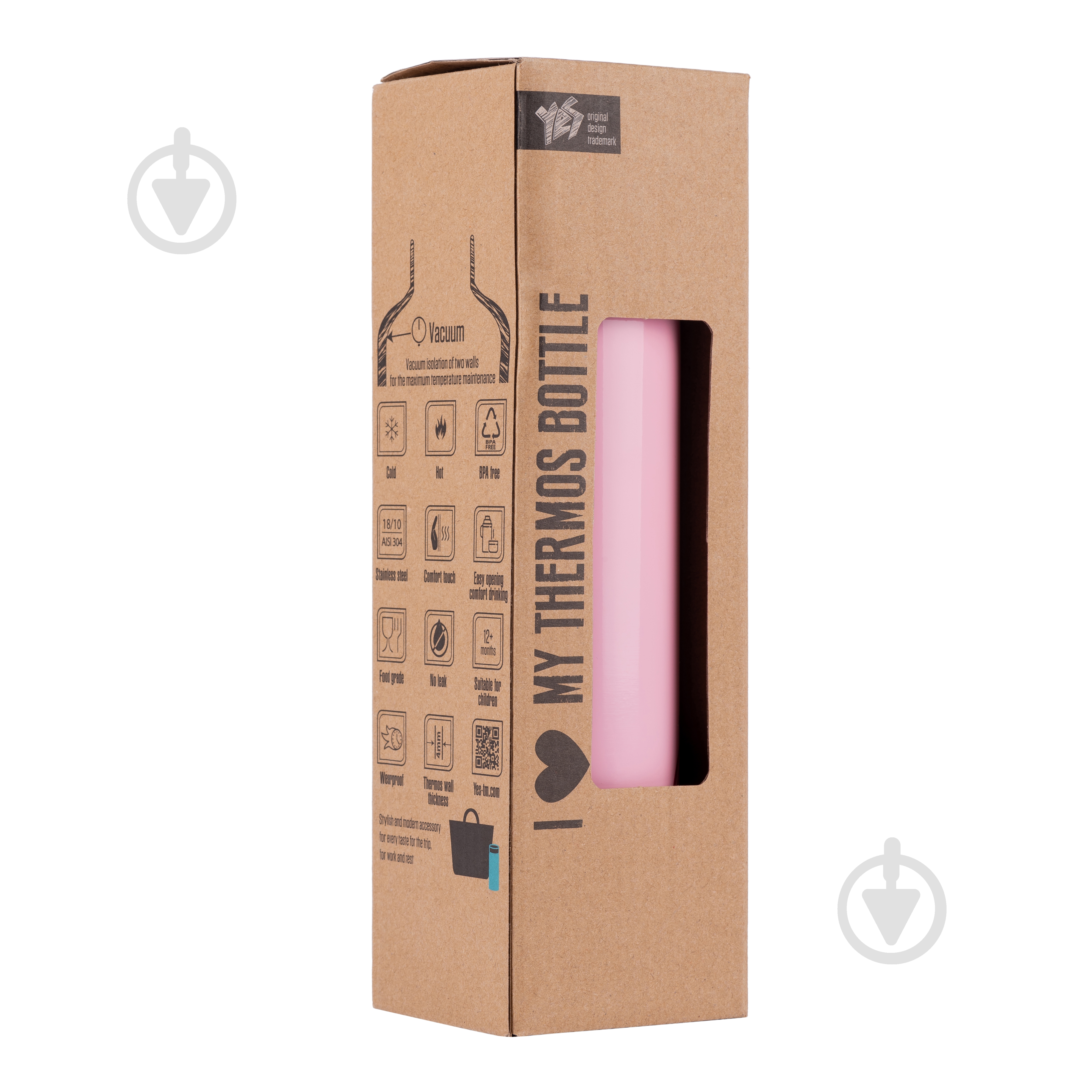 Термос YES GIRL POWER 420 мл - фото 2