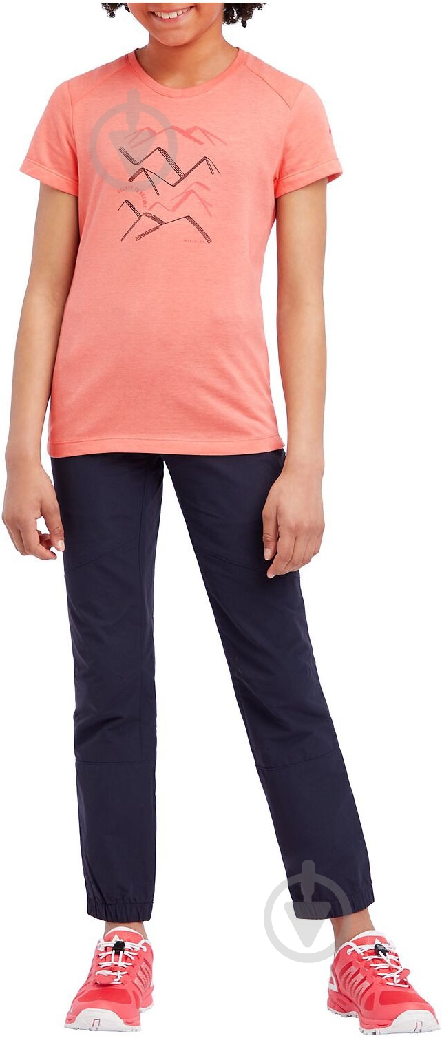 Футболка McKinley Ellis G 427266-248 р.170 розовый - фото 2 Футболка McKinley Ellis G 427266-248 р.170 розовый - фото 2