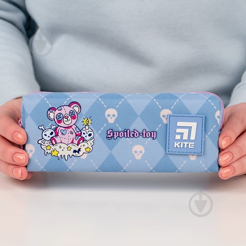 Пенал 642-11 KITE голубой - фото 5