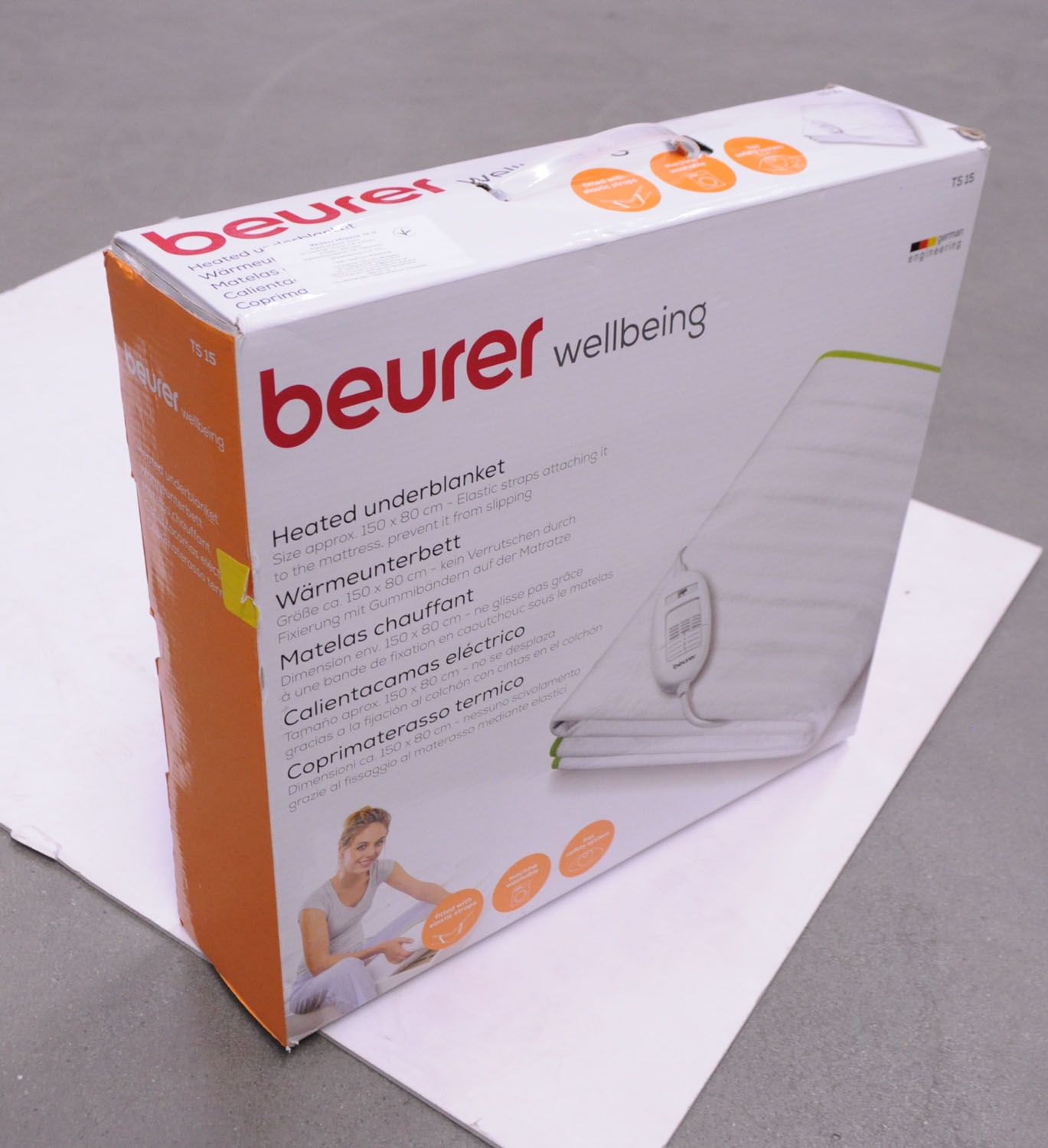 УЦЕНКА! Электропростынь Beurer TS 15 (УЦ №71) - фото 3 УЦЕНКА! Электропростынь Beurer TS 15 (УЦ №71) - фото 3