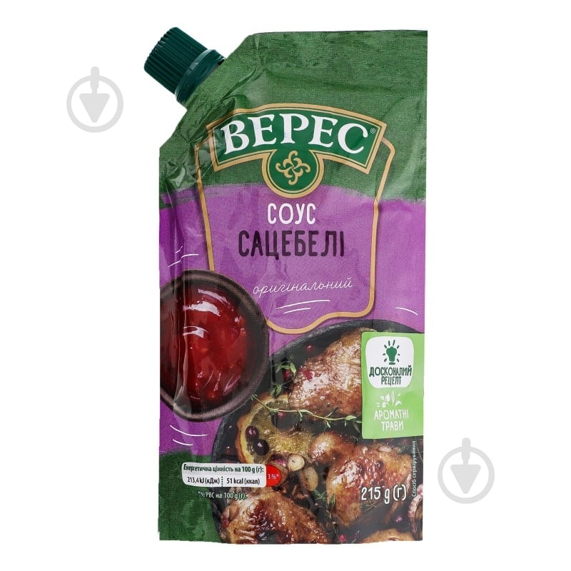 Соус Верес Сацебели 215 г - фото 1