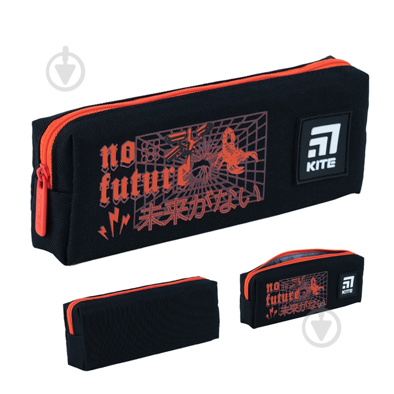 Пенал 642-12 KITE чорний - фото 1