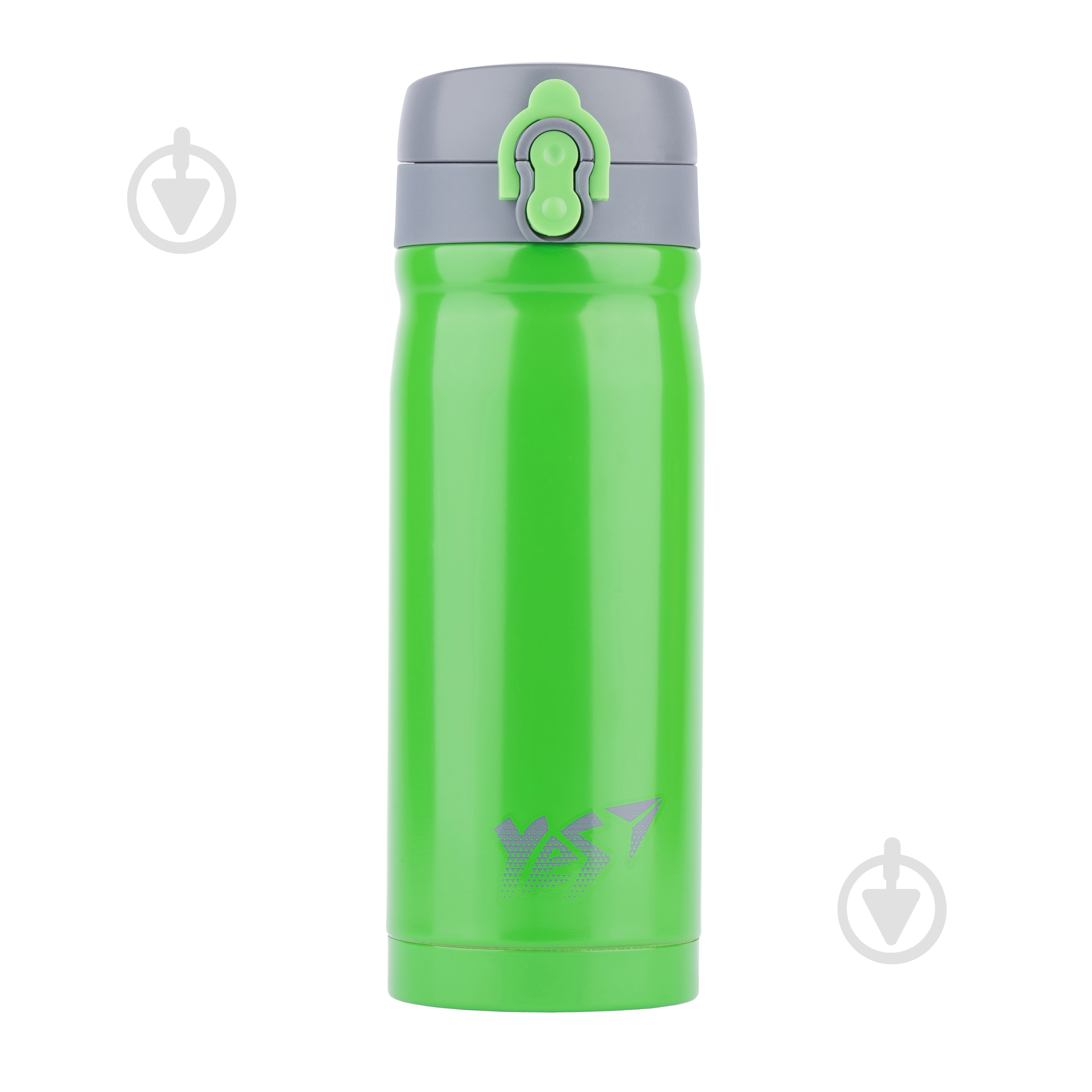 Термос YES Green Gray 350 мл - фото 1