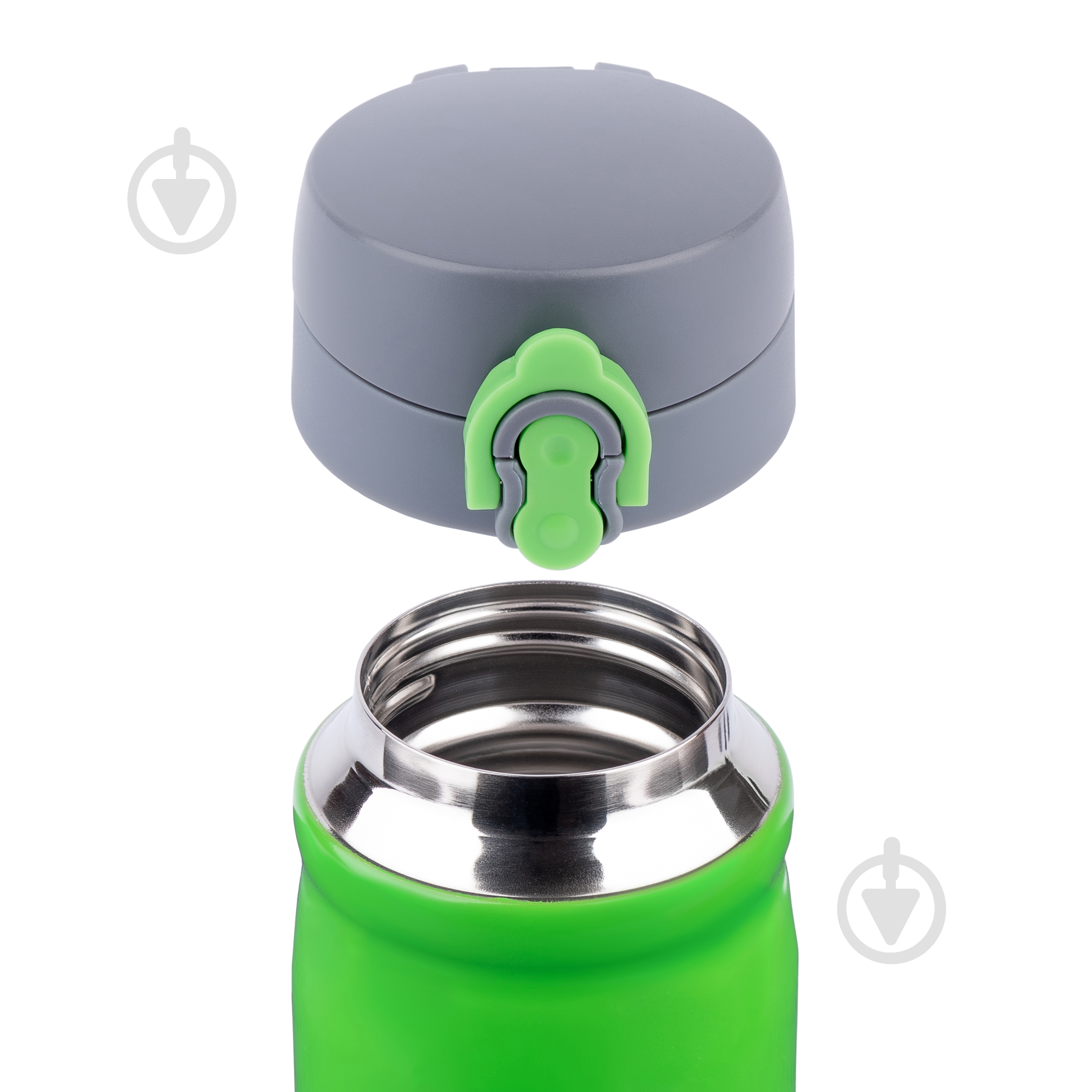Термос YES Green Gray 350 мл - фото 4