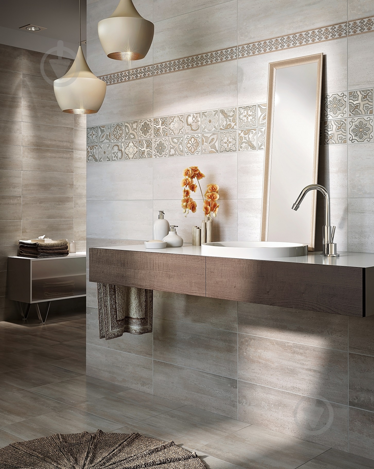 Плитка InterCerama Dolorian 113 071 23х60 см - фото 4 Плитка InterCerama Dolorian 113 071 23х60 см - фото 4