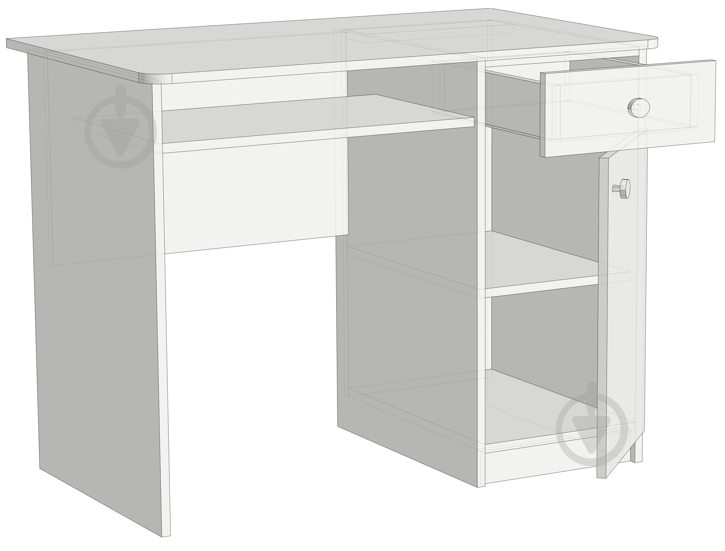 Стол Малятко Единорог - фото 1