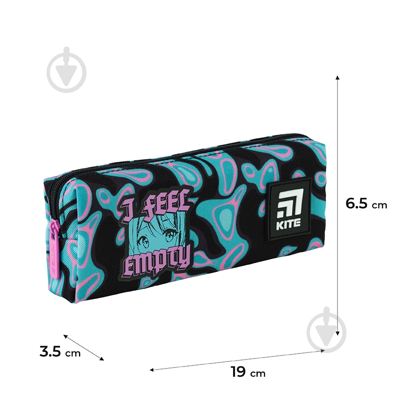 Пенал 642-14 KITE черный - фото 2 Пенал 642-14 KITE черный - фото 2