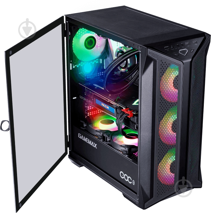 Корпус GameMax Brufen C1 Black - фото 8
