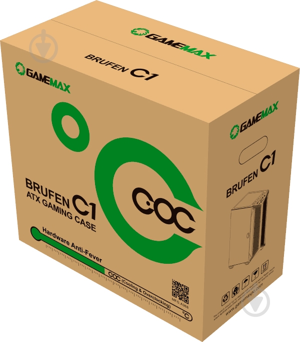 Корпус GameMax Brufen C1 Black - фото 13