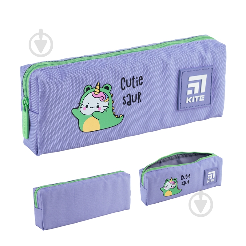 Пенал 642-2 KITE сиреневый - фото 1