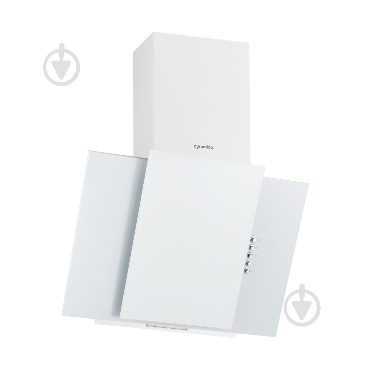 Вытяжка Pyramida NVX 60 (800) B WH - фото 1