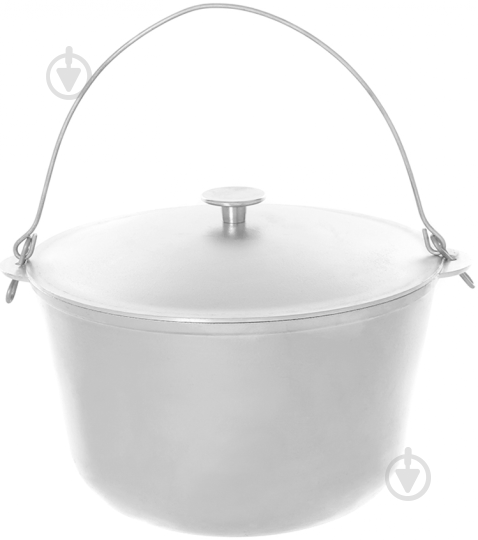 Казан походный Biol алюминиевый с дужкой и крышкой К1200Т - фото 1 Казан походный Biol алюминиевый с дужкой и крышкой К1200Т - фото 1