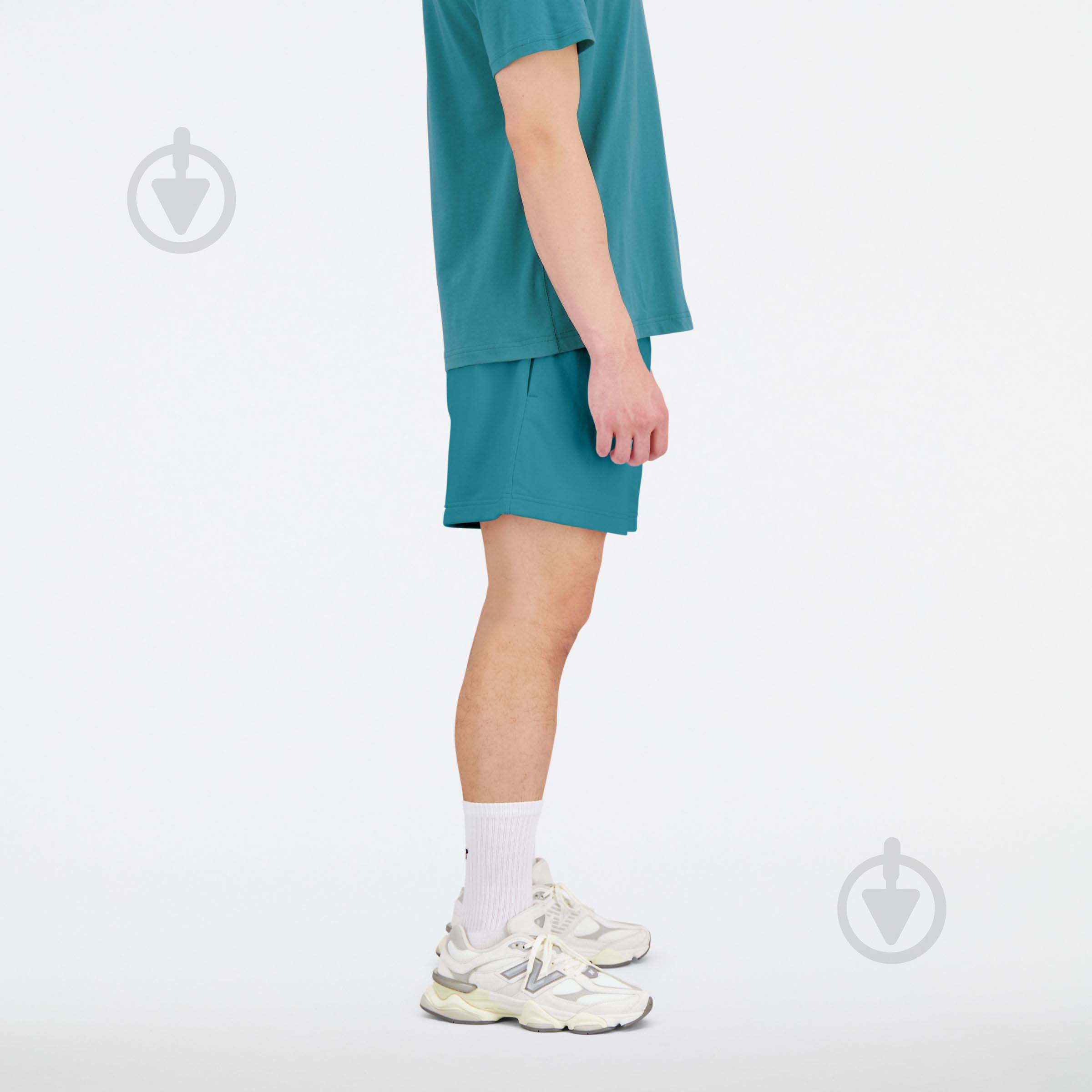 Шорты New Balance UNI-SSENTIALS US21500VDA р. M зеленый - фото 4 Шорты New Balance UNI-SSENTIALS US21500VDA р. M зеленый - фото 4
