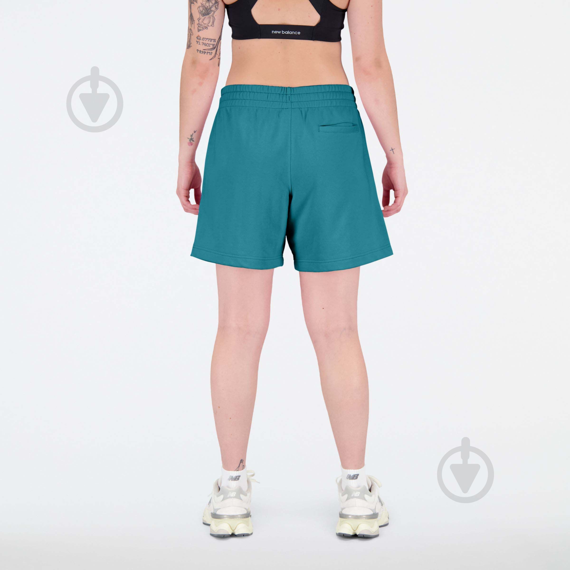 Шорты New Balance UNI-SSENTIALS US21500VDA р. M зеленый - фото 5 Шорты New Balance UNI-SSENTIALS US21500VDA р. M зеленый - фото 5