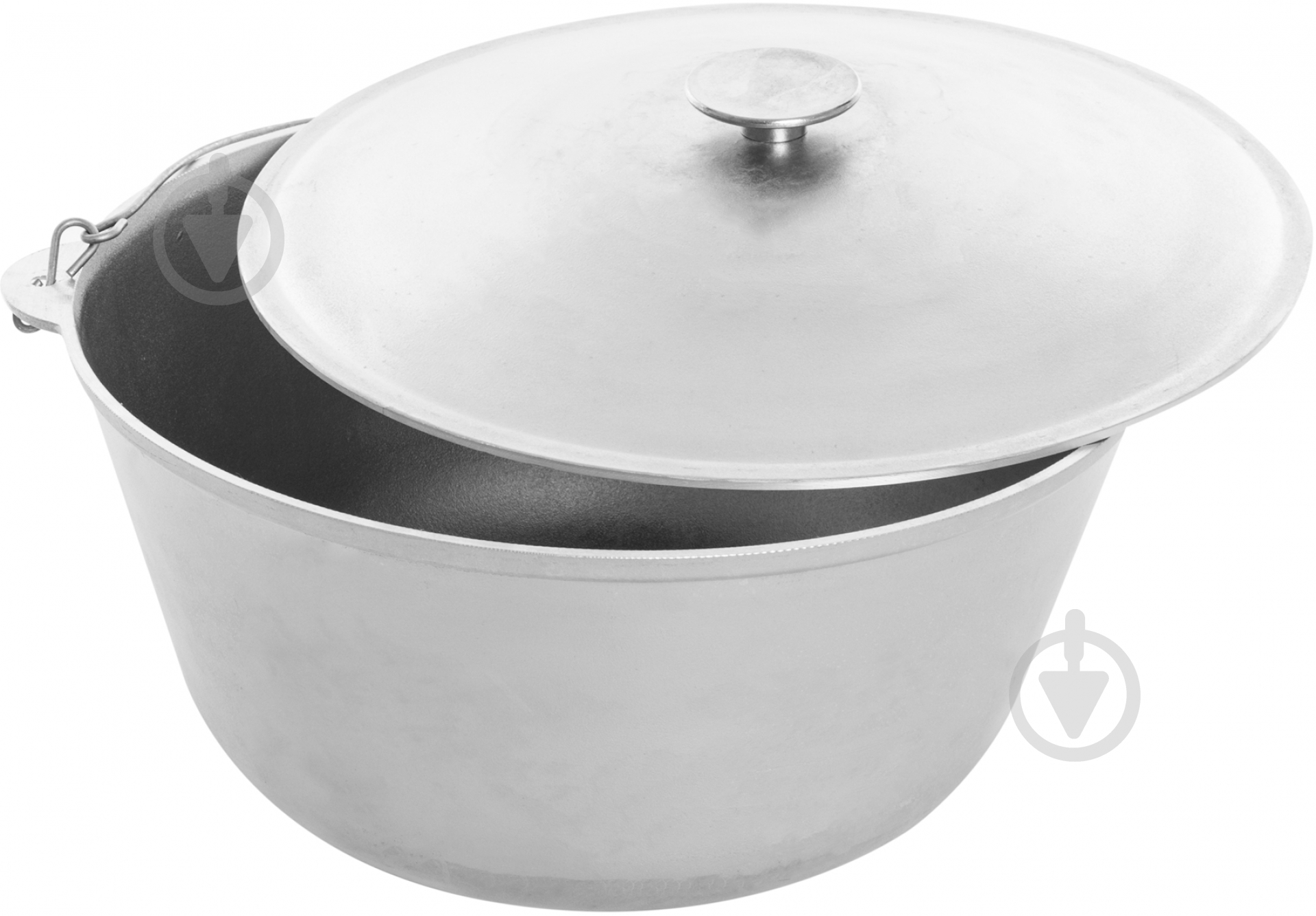 Казан походный Biol алюминиевый с дужкой и крышкой К2500Т - фото 2 Казан походный Biol алюминиевый с дужкой и крышкой К2500Т - фото 2