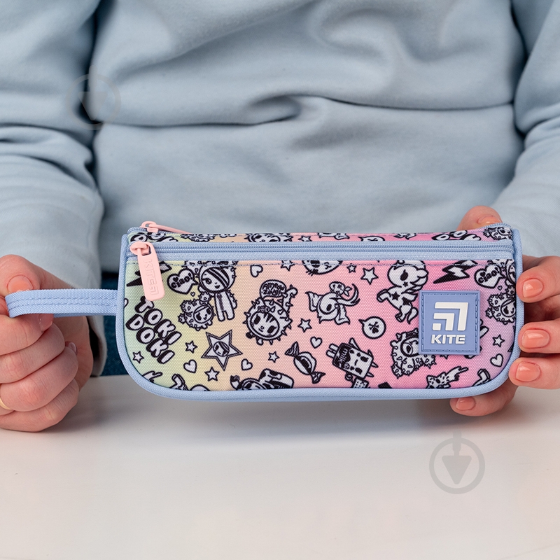 Пенал 643 tokidoki KITE голубой - фото 5 Пенал 643 tokidoki KITE голубой - фото 5