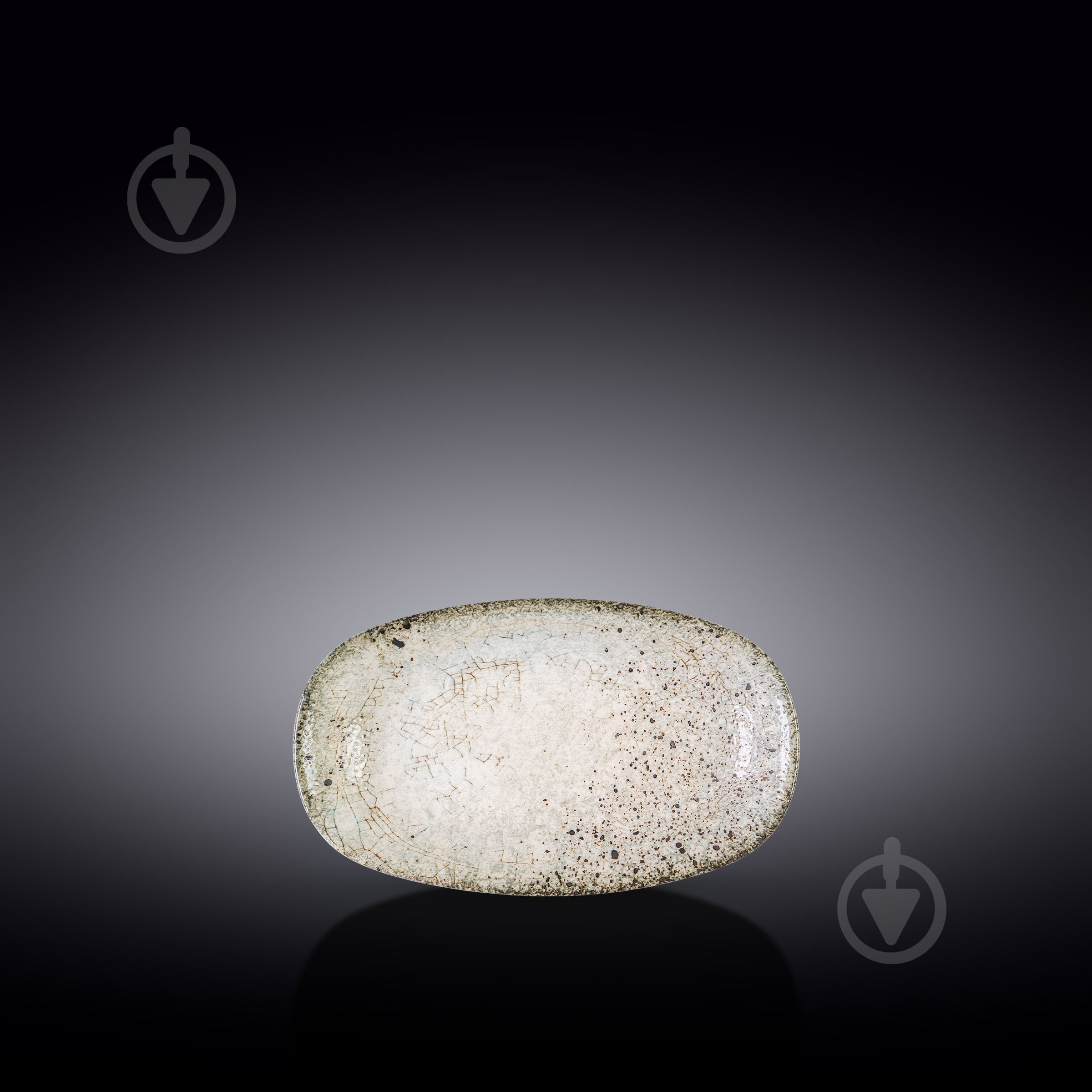 Блюдо Wilmax Silver Moon Graphics 20x11 см WL-671242 / A - фото 3