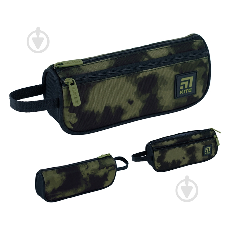 Пенал 643-4 KITE хаки - фото 1