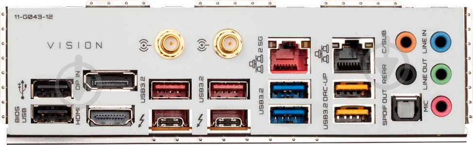 Материнская плата Gigabyte W480 VISION D (Socket 1200, Intel W480, ATX) - фото 4