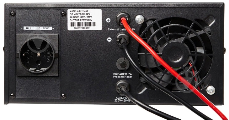 Перетворювач напруги Altek ASK12 1200VA/1000W DC12V 109416 - фото 2