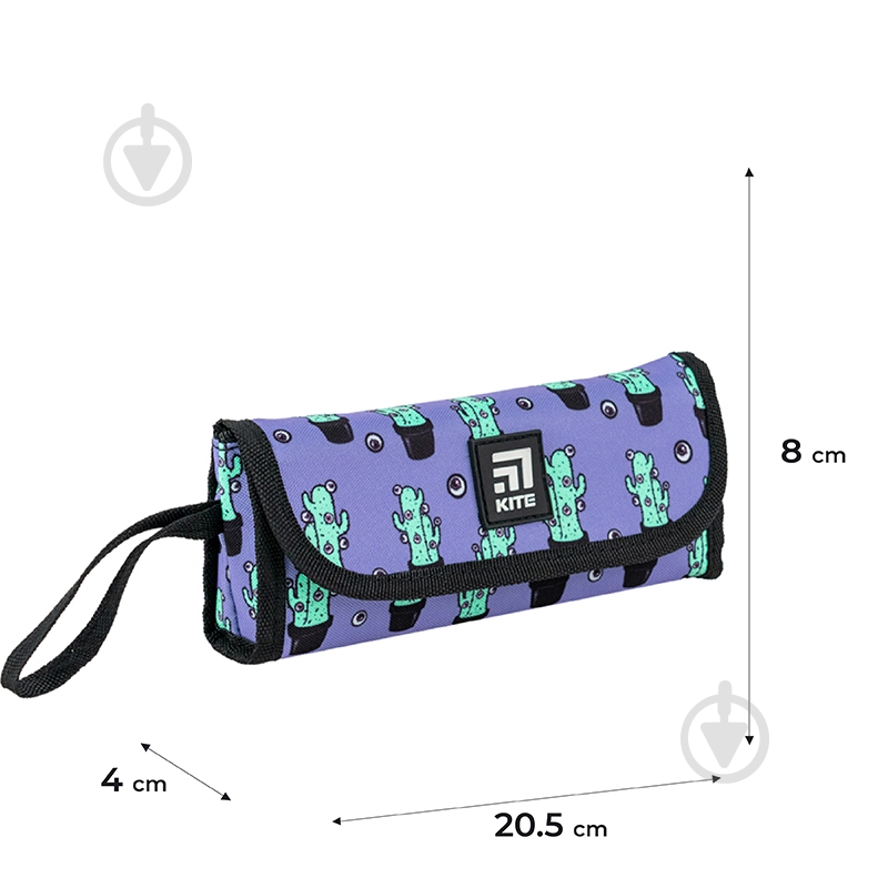 Пенал 653-2 KITE бузковий - фото 2