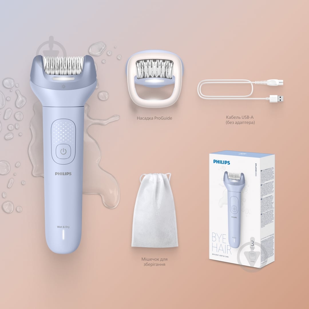 Эпилятор Philips Series 8000 BRE708/00 - фото 3 Эпилятор Philips Series 8000 BRE708/00 - фото 3