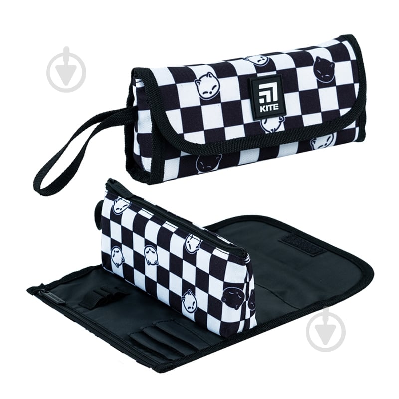 Пенал 653-3 KITE черный - фото 1