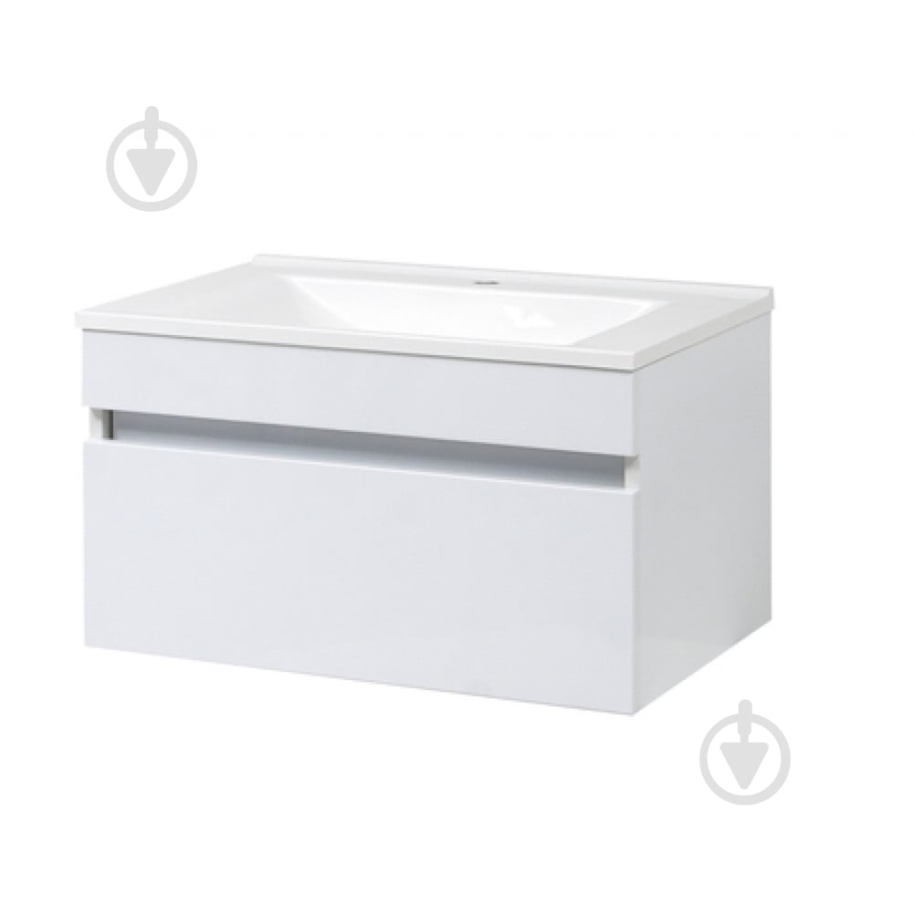 Тумба подвесная Сансервіс Элит-60-N белая - фото 1