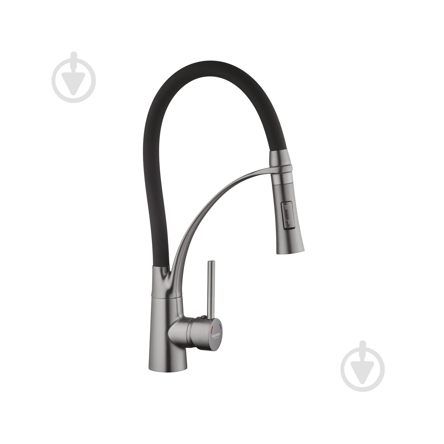 Смеситель для кухни Kroner KRP Ersel - GRP03393BLK - фото 1