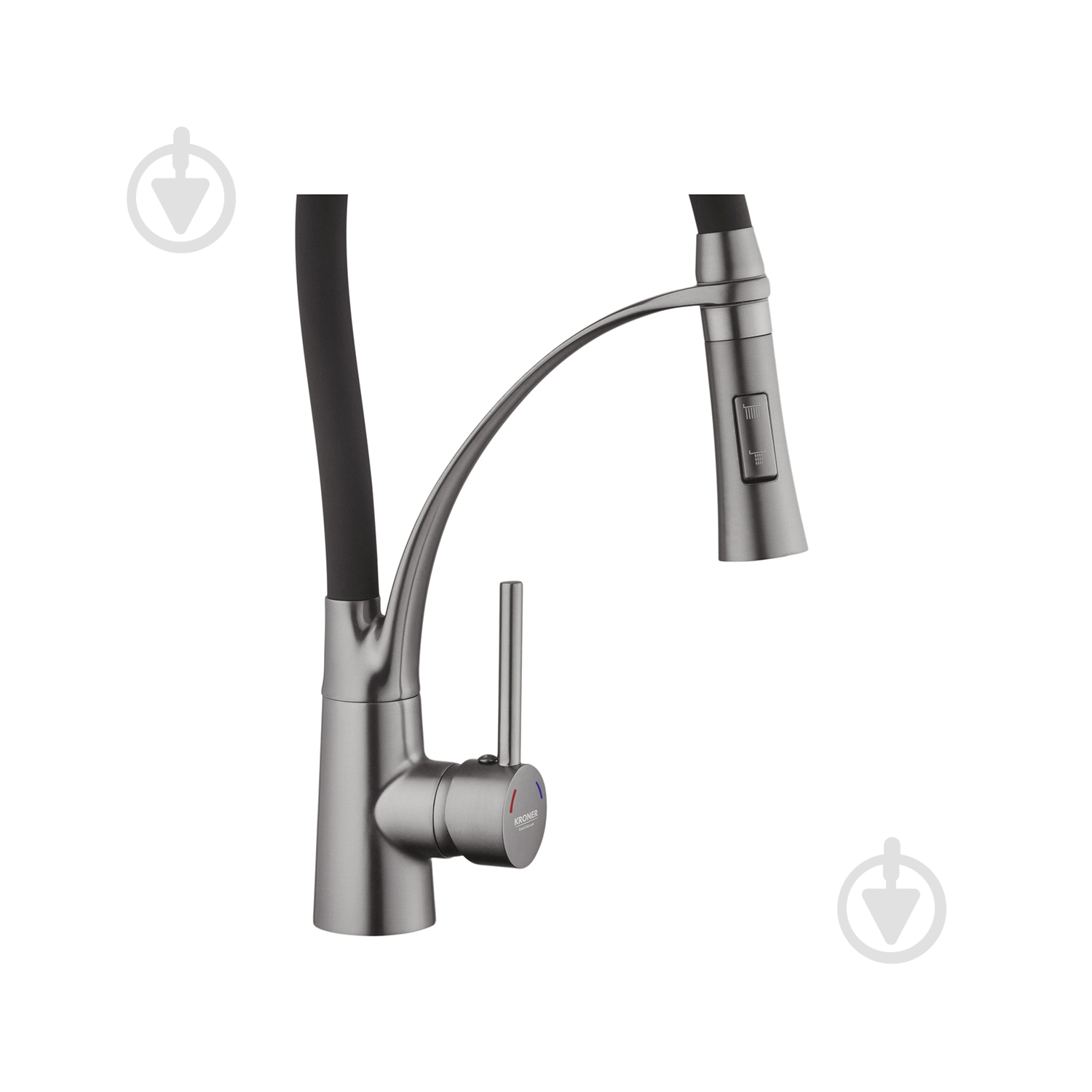 Смеситель для кухни Kroner KRP Ersel - GRP03393BLK - фото 5