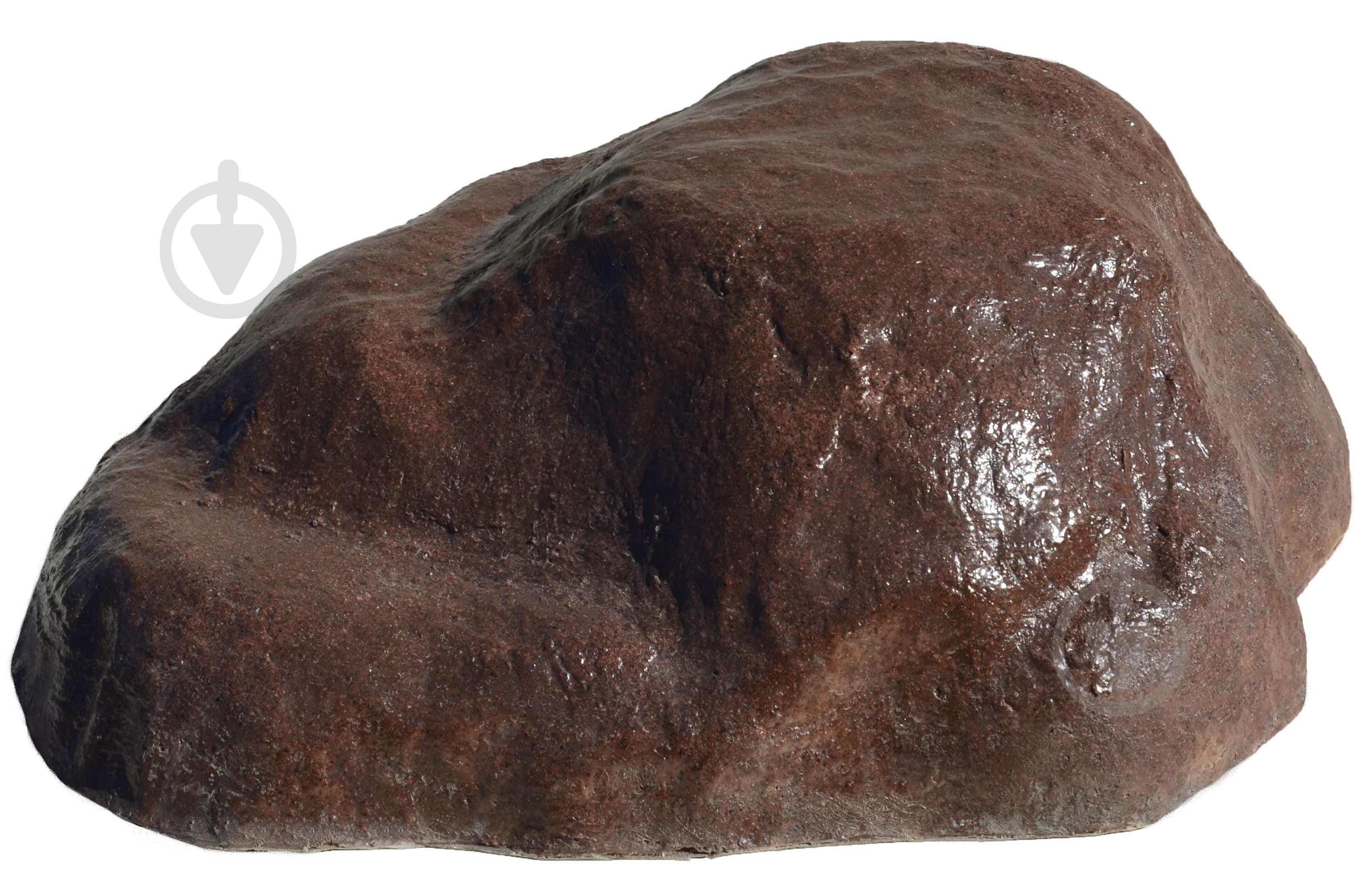 УЦІНКА! Кришка декоративна Eco Stone для люка Валун річковий граніт червоний (УЦ №72) - фото 1