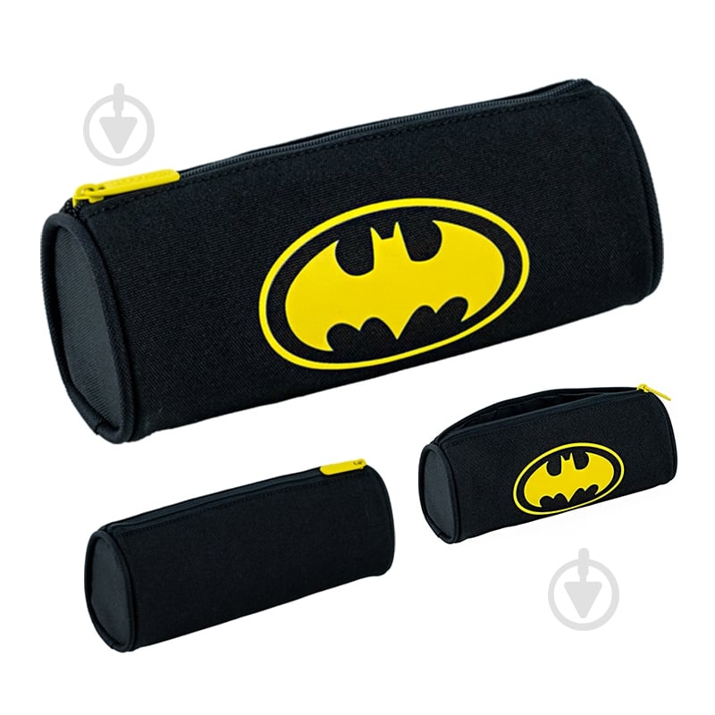 Пенал 667 DC Comics Batman KITE черный - фото 1 Пенал 667 DC Comics Batman KITE черный - фото 1