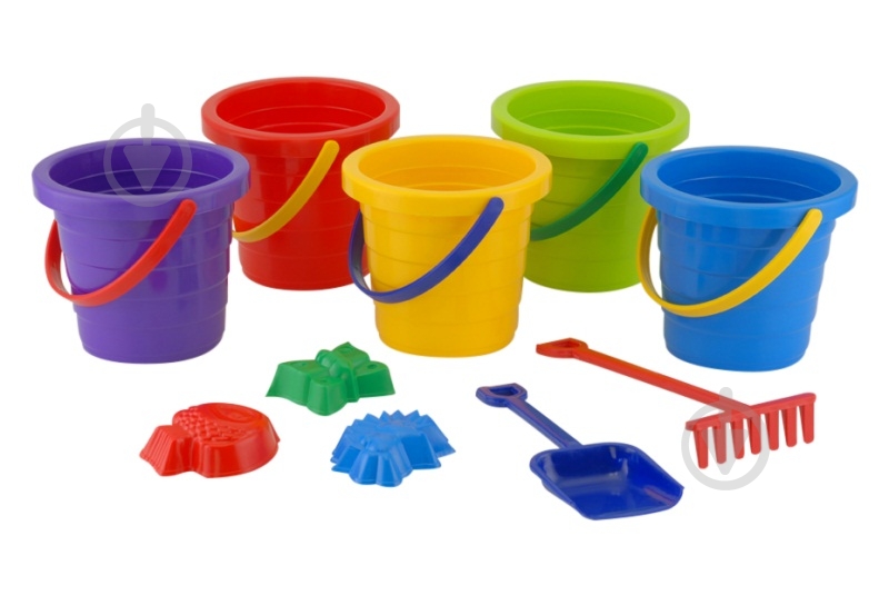Набор для игры с песком Colorplast Маргаритка №2 787 - фото 1 Набор для игры с песком Colorplast Маргаритка №2 787 - фото 1