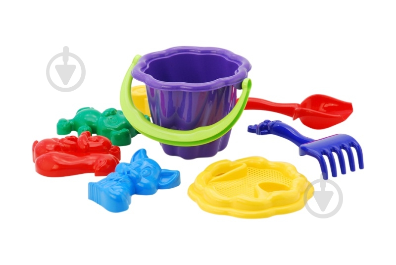 Набор для игры с песком Colorplast Ромашка №2 1104 - фото 1